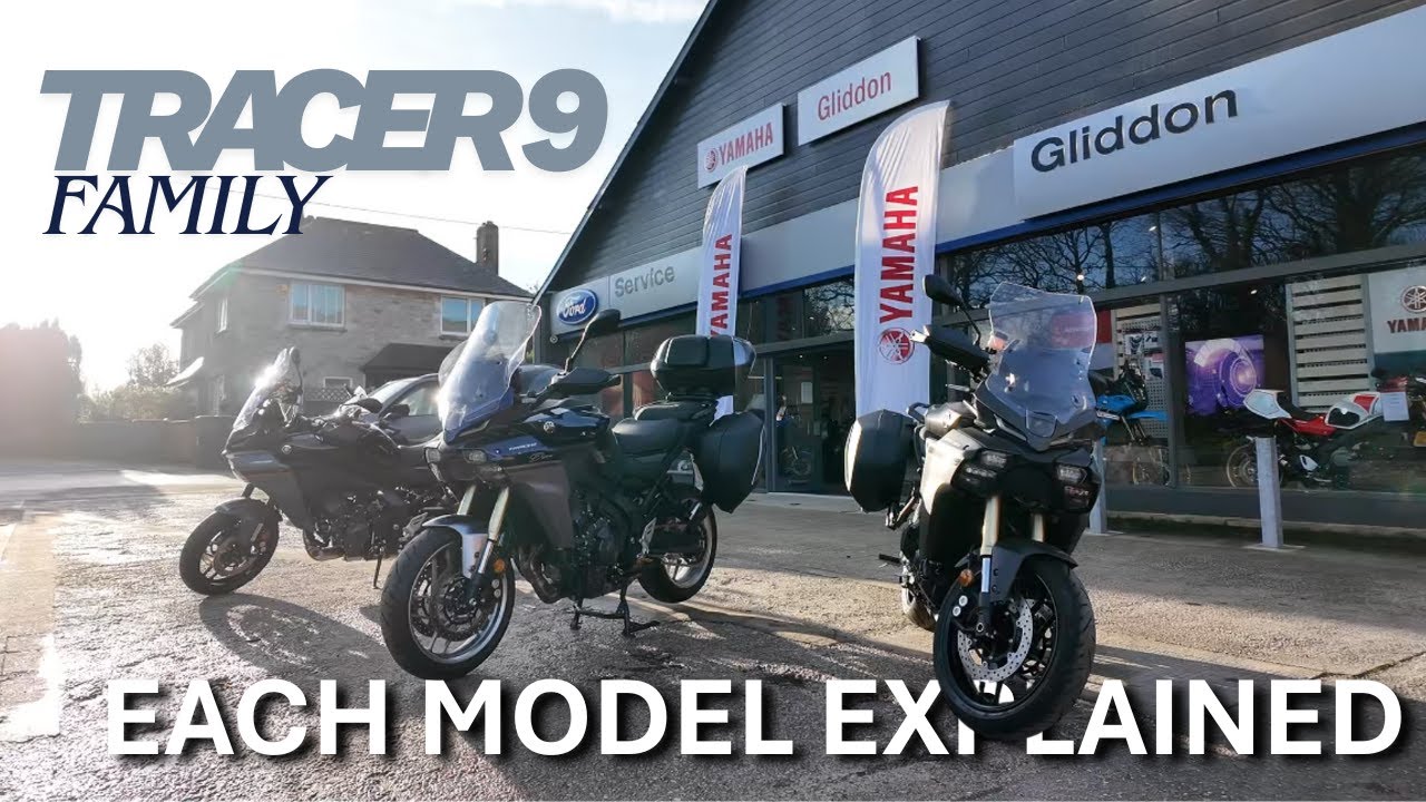 Yamaha Tracer 9, GT, GT+, Y-AMT — подробное описание всех моделей!