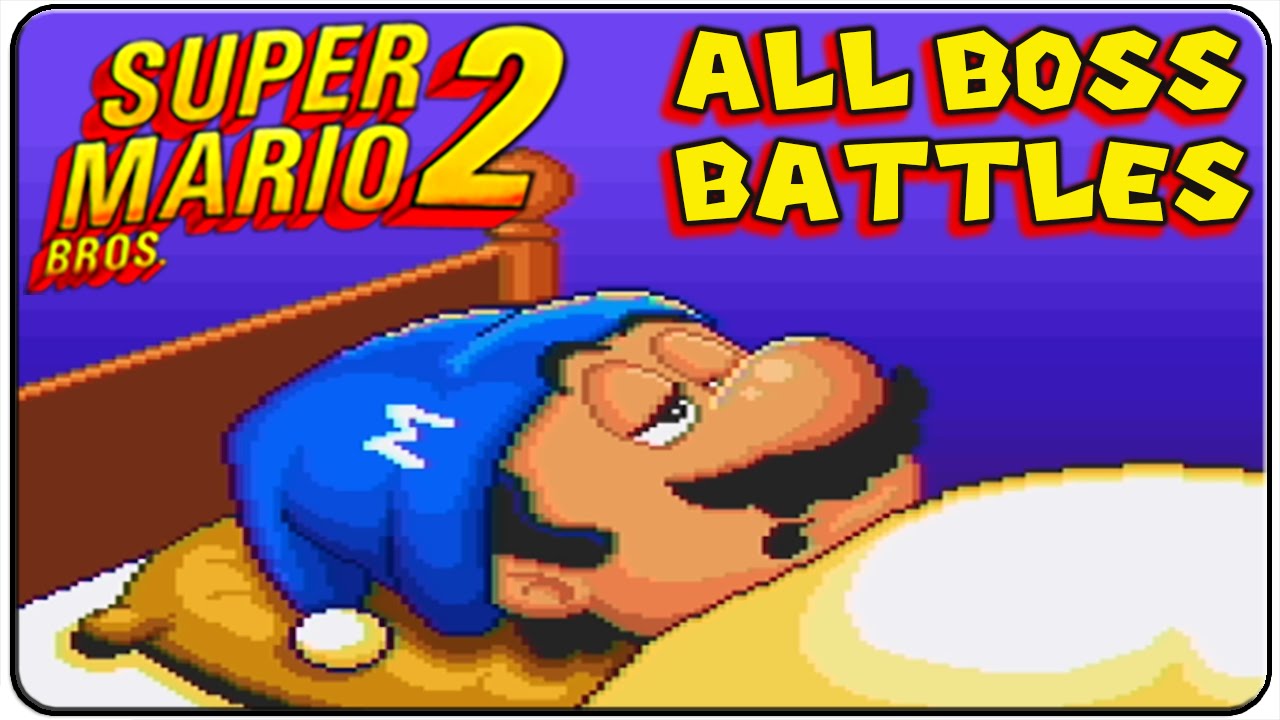 Super Mario Bros 2 All Bosses (No Damage)