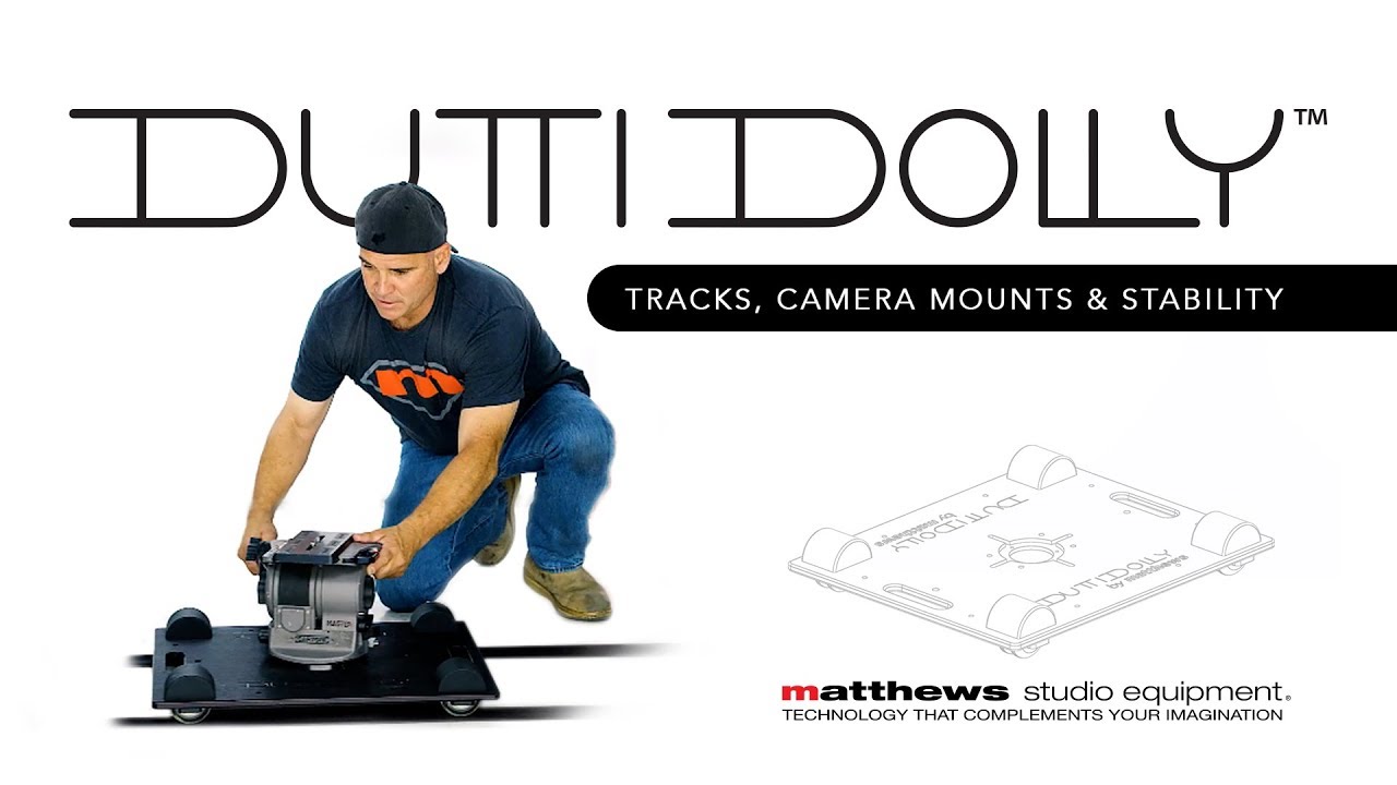 Matthews Dutti Dolly Track, Camera Mounts & Stability - by Jim Saldutti