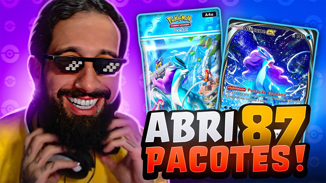 ABRI 87 PACOTES da NOVA COLEÇÃO: *NASCENTES RECLUSAS* em LIVE! || Pokémon TCG Pocket #287