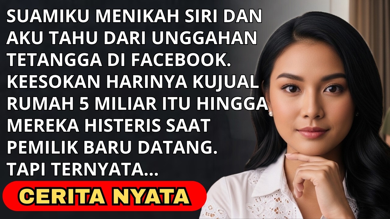 DIAM2 SUAMIKU NIKAH DGN IBUKU… ESOKNYA RUMAH 5M ITU KUJUAL, MEREKA HISTERIS SAAT PEMILIK BARU DATANG