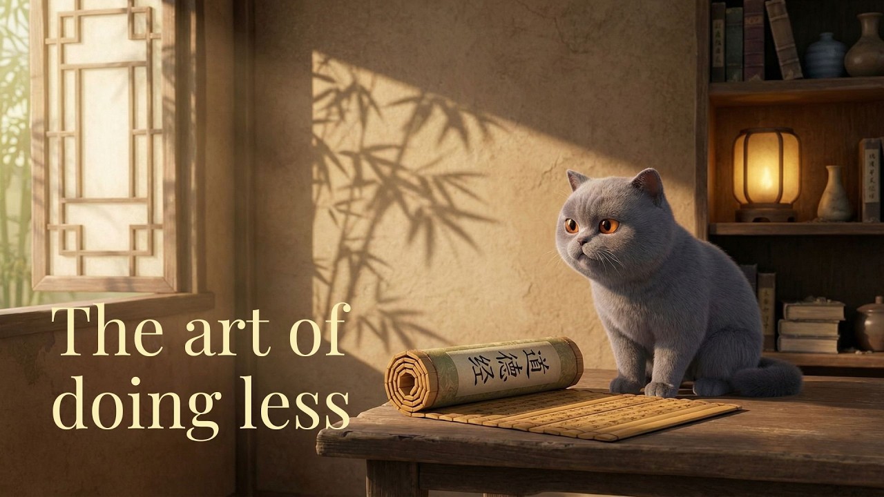 Lao Tzu 老子 and the Power of Doing Less 🐾 | Tao Te Ching Explained Simply