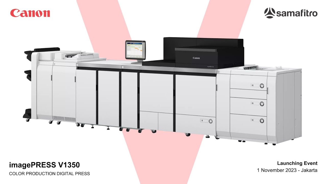 Canon imagePRESS V1350 Launching Event - Indonesia