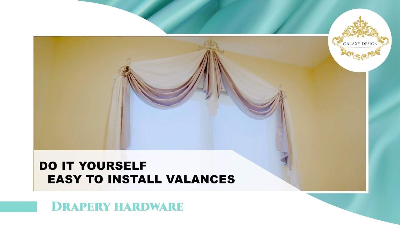 Valances for Windows | DIY swag curtains #249