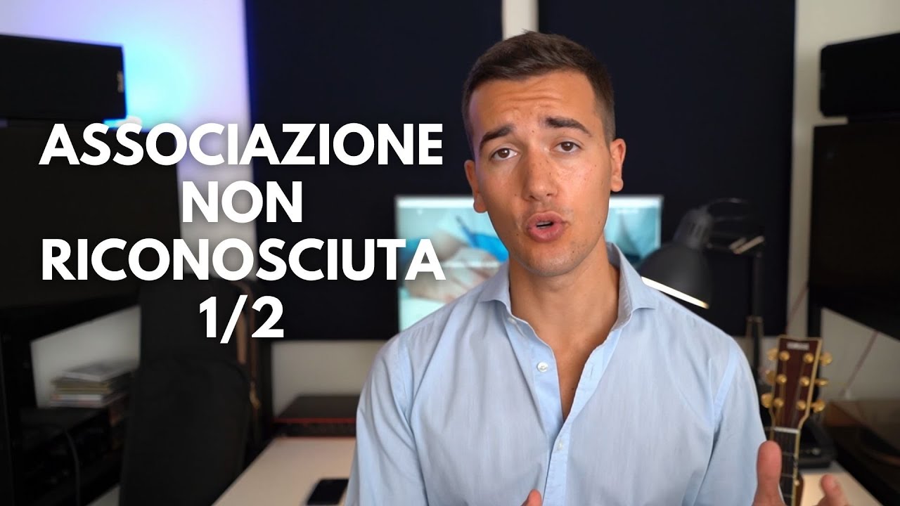 🙋🏻&zwj;♂️ASSOCIAZIONE NON RICONOSCIUTA (1/2) - DIRITTO PRIVATO IN 3 MINUTI #23 #diritto #lezioni #legge