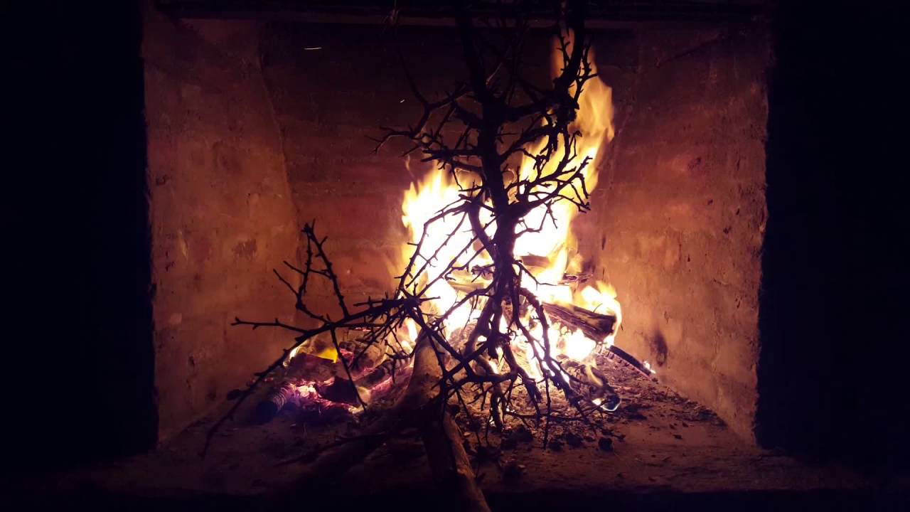✰ All Night ✰ Best Fireplace Full HD video ✰ Relaxing fireplace sound ✰