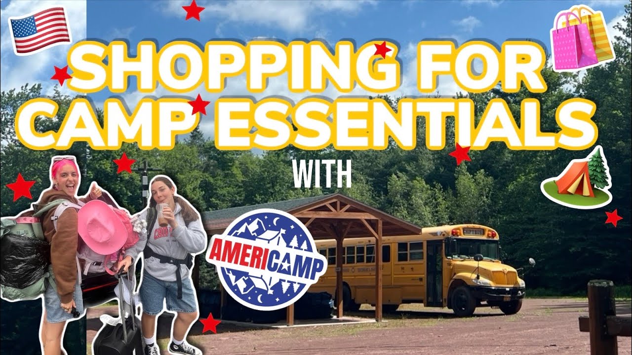 Что купить и взять с собой на работу в летний лагерь AmeriCamp