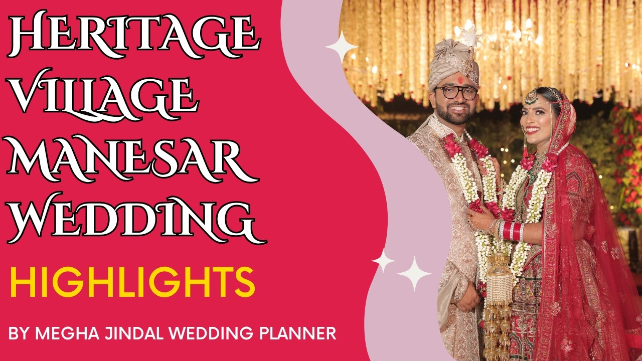 Pallaavi Vishwajeet Grand Destination Wedding Trailer at heritage Village Resort |