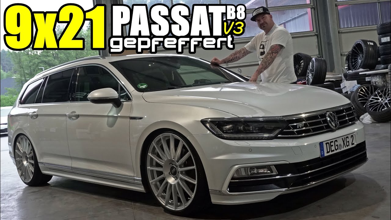 21 Zoll am 4Motion B8 mit GEPFEFFERT V3 mit Sturzdomlager