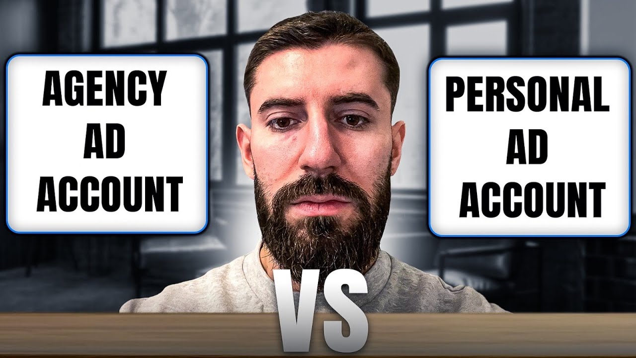 Personal ad account vs agency ad account meta dropshipping