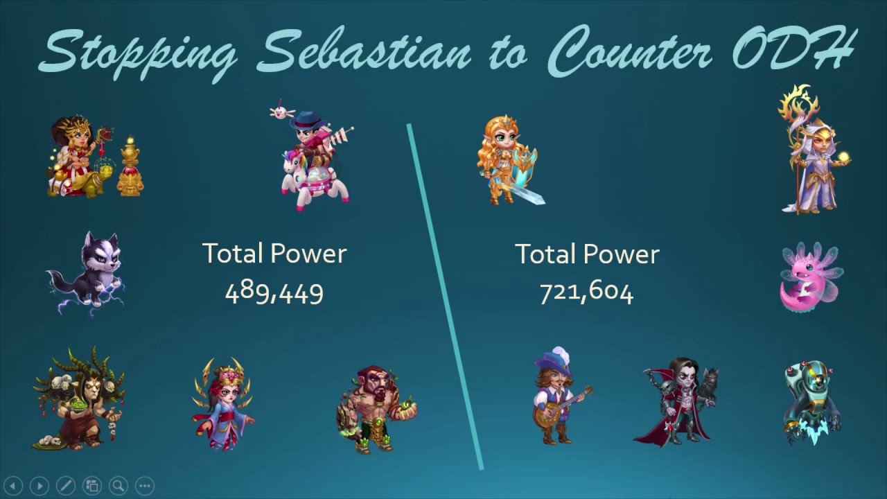 Hero Wars - Stopping Sebastian to counter Aurora and ODH