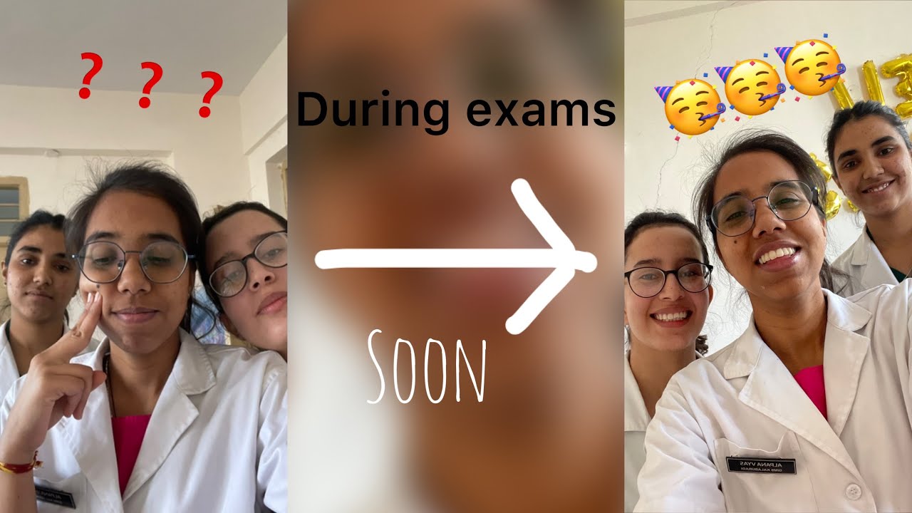 Clumsy People during exams😂😂 