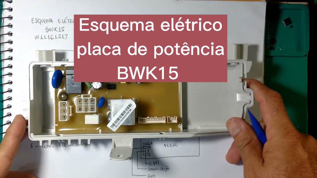 BWK15. Esquema elétrico.