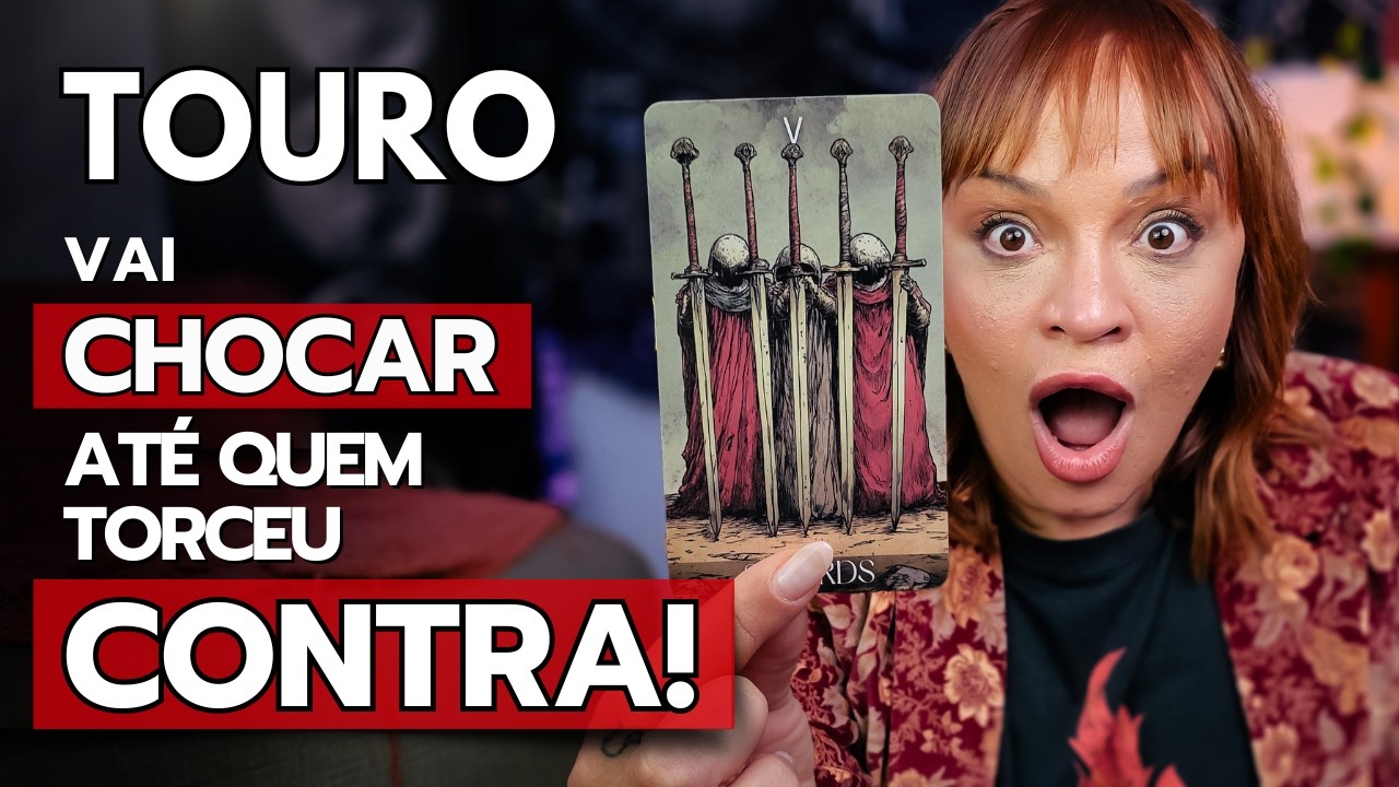 TOURO -  VAI ACONTECER E TE LEVAR A UMA CONQUISTA HISTÓRICA! NADA NEM NINGUÉM TIRA O QUE É SEU!