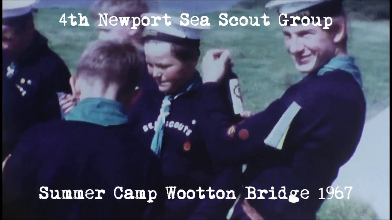 Cine Film 4th Newport Sea Scout Group Summer Camp Wootton Bridge 1967