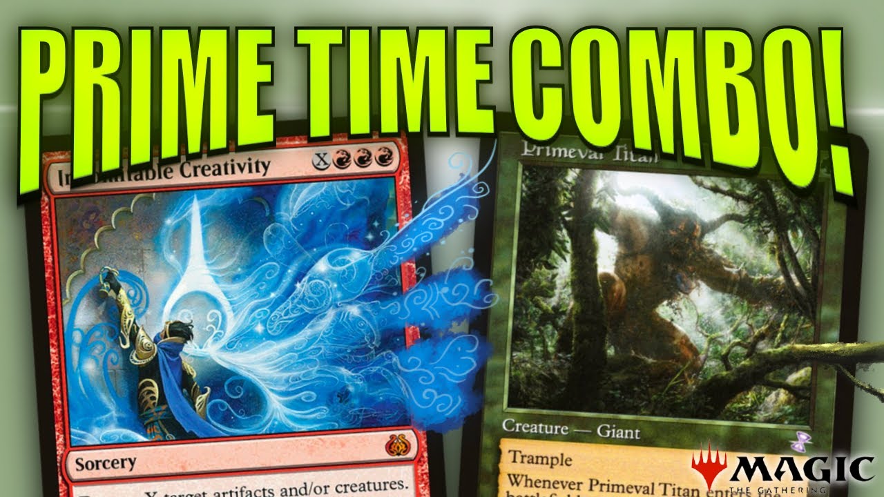 Naya Indomitable Creativity Combo into Primeval Titans! | MODERN | MTG