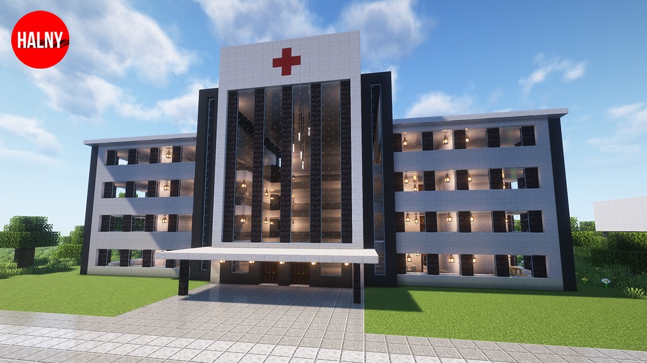 How to build a hospital in minecraft