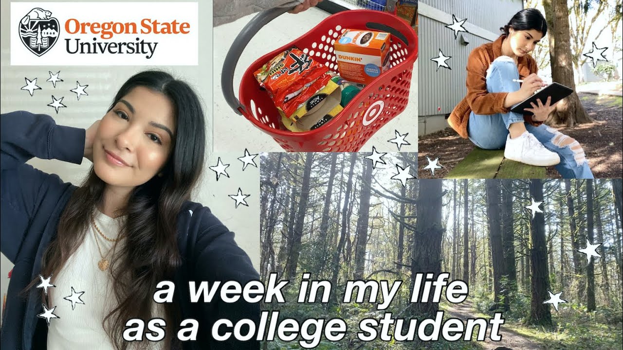 A Week In My Life As a College Student (Oregon State University) | Carolyn Morales