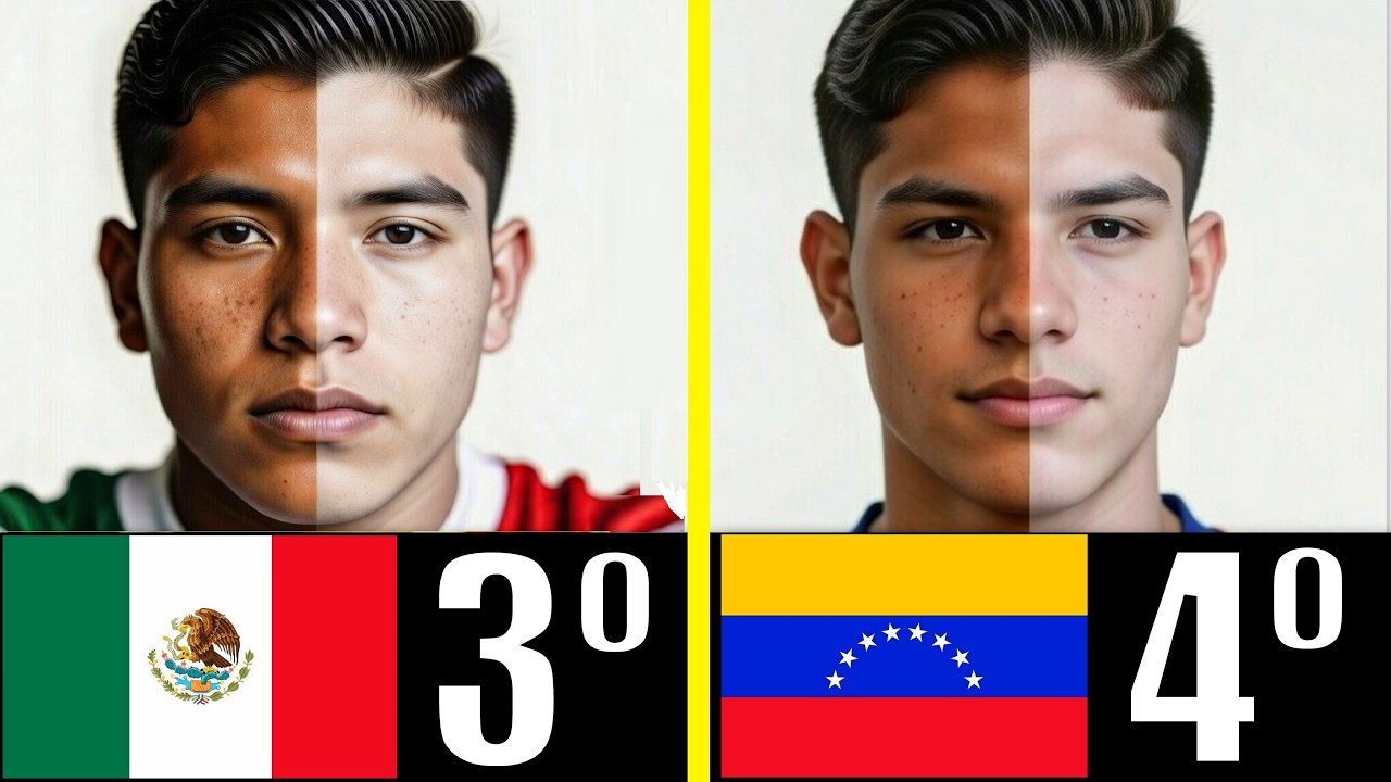 LOS 7 PAÍSES QUE SE CREEN BLANCOS DE LATINOAMÉRICA