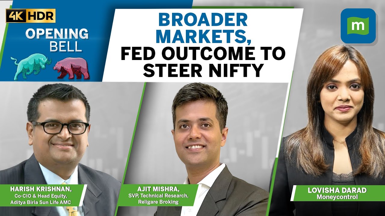 Live: Nifty eyes broader market volatility, FOMC outcome for next cues | Opening Bell