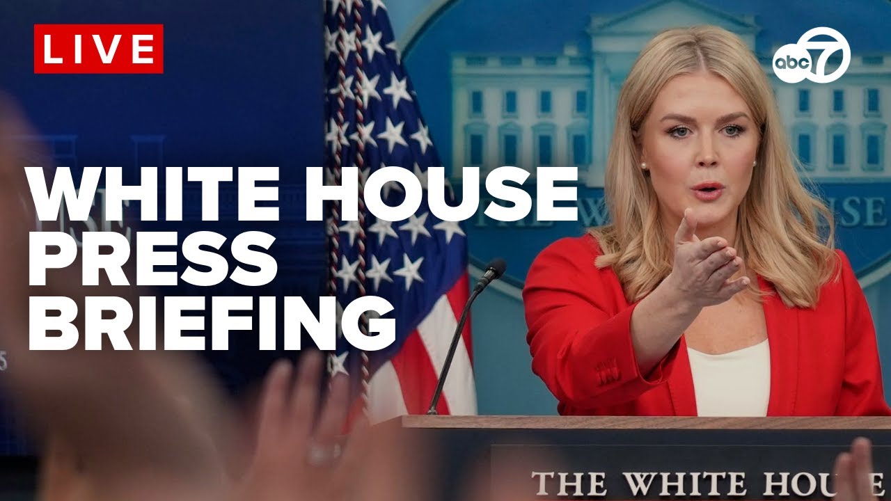 🔴LIVE: Press Secretary Karoline Leavitt holds White House briefing amid Minneapolis ICE tensions