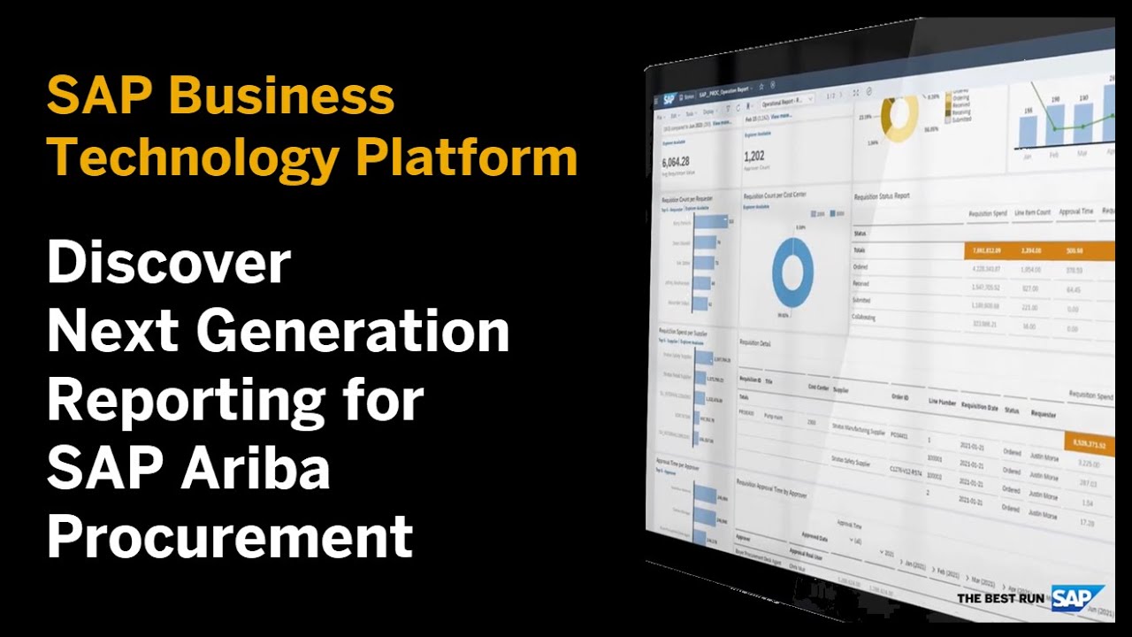 SAP BTP: Next Generation Reporting for SAP Ariba Procurement (demo)