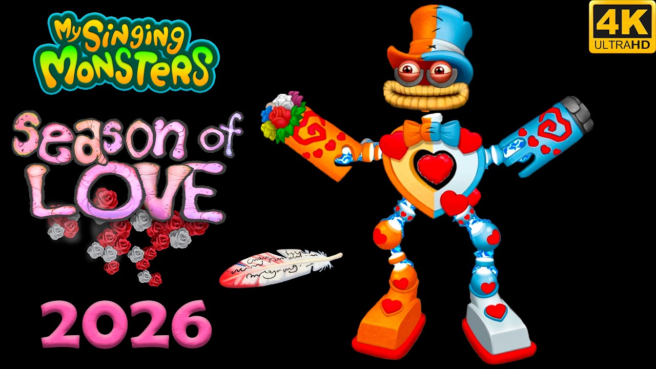 Season of Love 2026 (My Singing Monsters) 4k