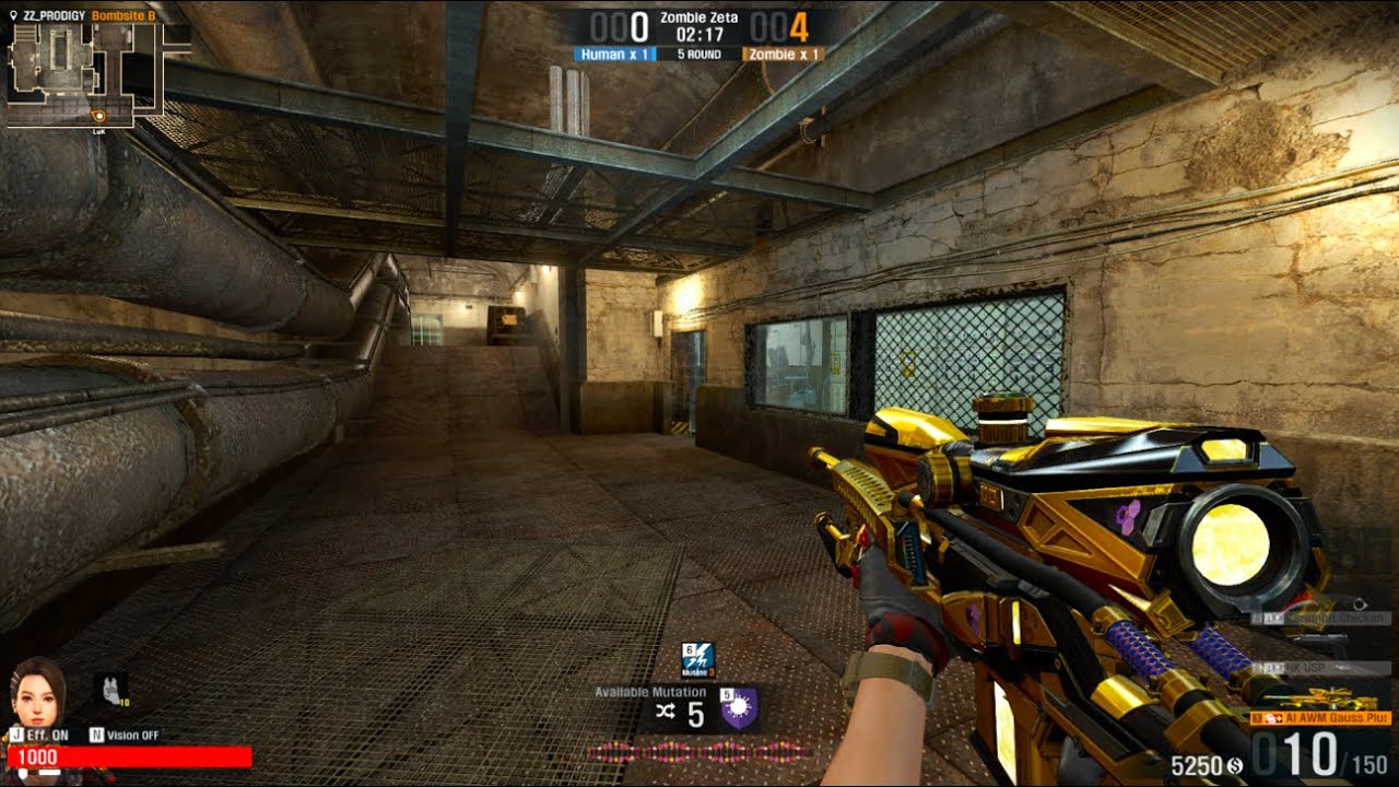 Counter-Strike: Online 2 Zombie Zeta Mod Online Gameplay on zz_prodigy Map