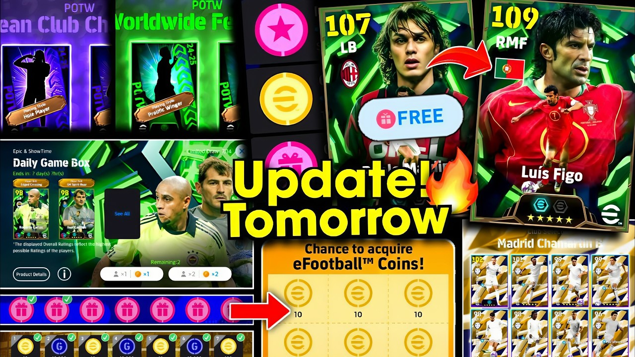 eFootball 2026 Daily Game Update & Free Epics 🤩 What Is Coming On Tomorrow And Monday In eFootball
