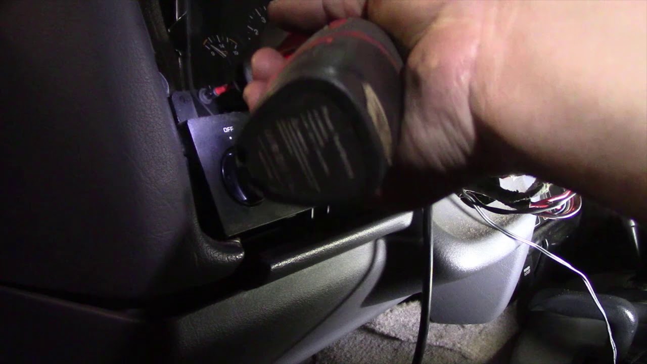96-98 Grand Cherokee headlight switch replacement