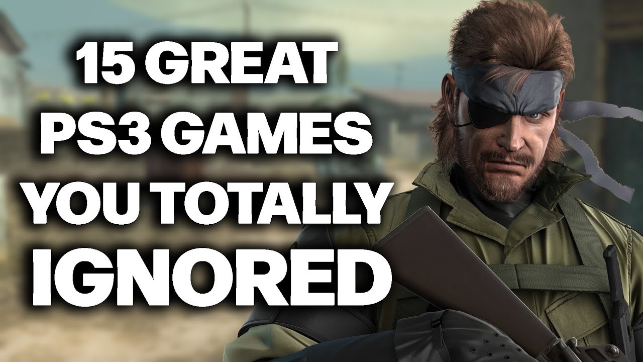 15 Amazing Single Player PS3 Games YOU TOTALLY IGNORED