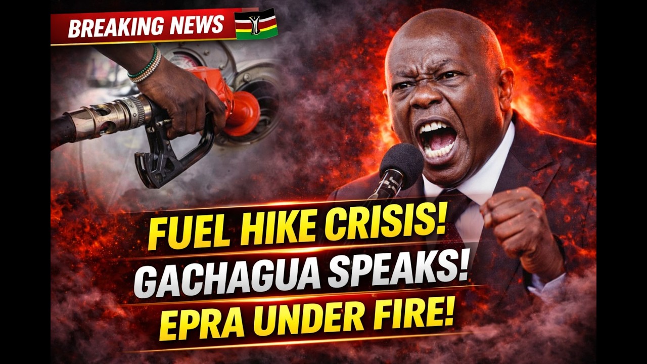 LIVE; Rigathi Gachagua Speaks on Fuel Hike&mdash;EPRA Under Fire as Pressure Mounts 🇰🇪