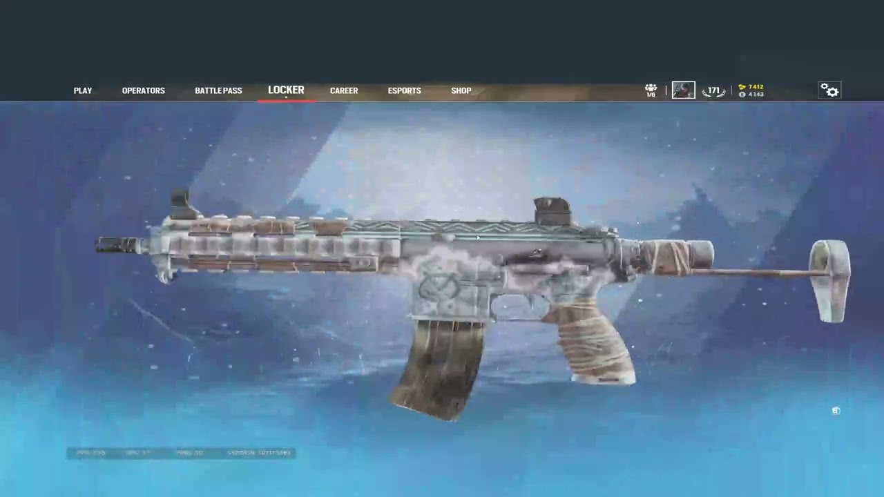 R6 opening 32 freeze for all packs - memento skin