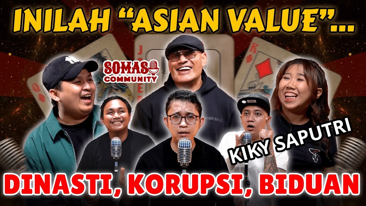 PKB SINGKATANNYA PARTAI KAESANG BASWEDAN YA⁉️🤣 KIKY SI ANAK REZIM HADIR‼️ASIAN VALUE!! -SOMASI