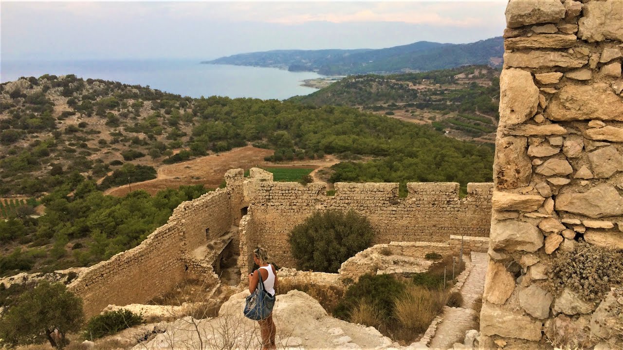 Kritinia Castle - Rhodes, Greece ruins of splendor