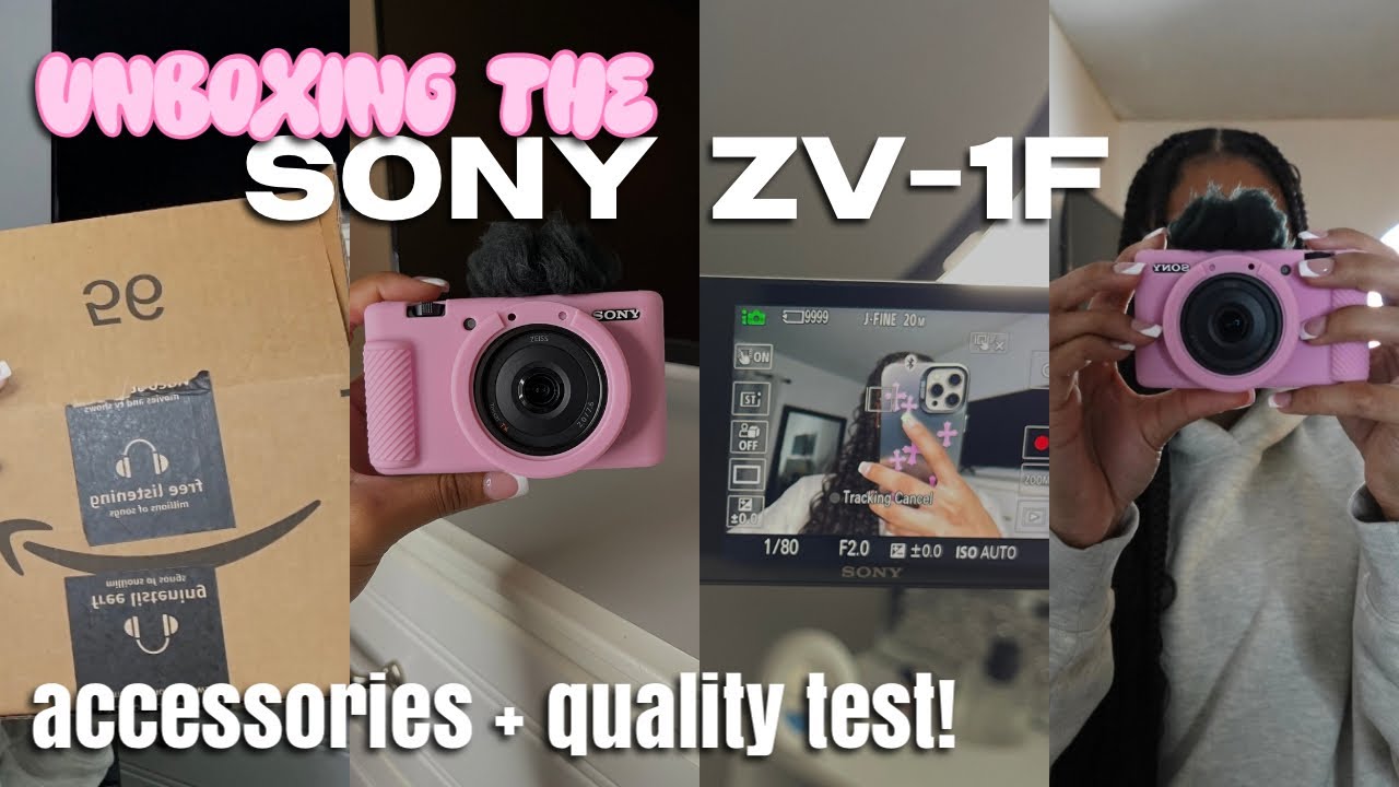 Unboxing The Sony ZV-1F ✰ My First Camera!