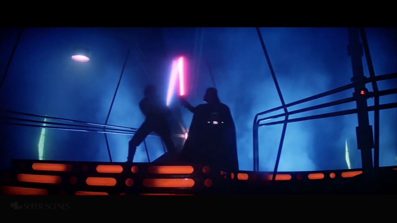 Luke Skywalker VS Darth Vader Cloud City (YTP)