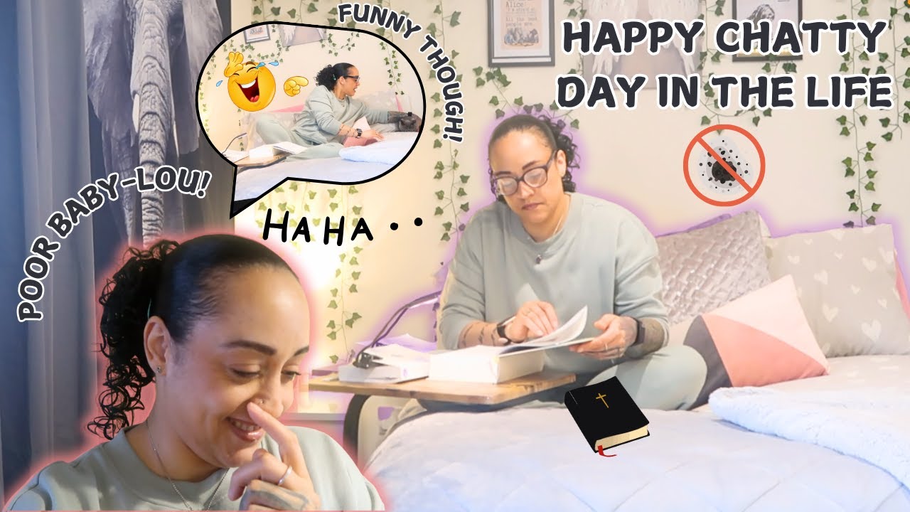 Happy Hyper Chatty Vlog | Mouldy Walls, Groceries, Bible Study and Giggles (January Footage)