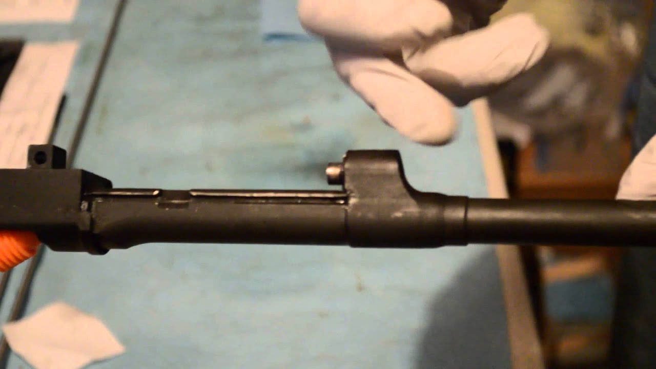 M1 Carbine:  How to loosen a stuck gas piston