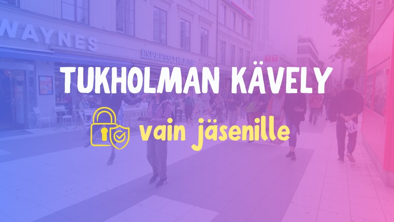 K&auml;velykierros Tukholmassa! 🇸🇪