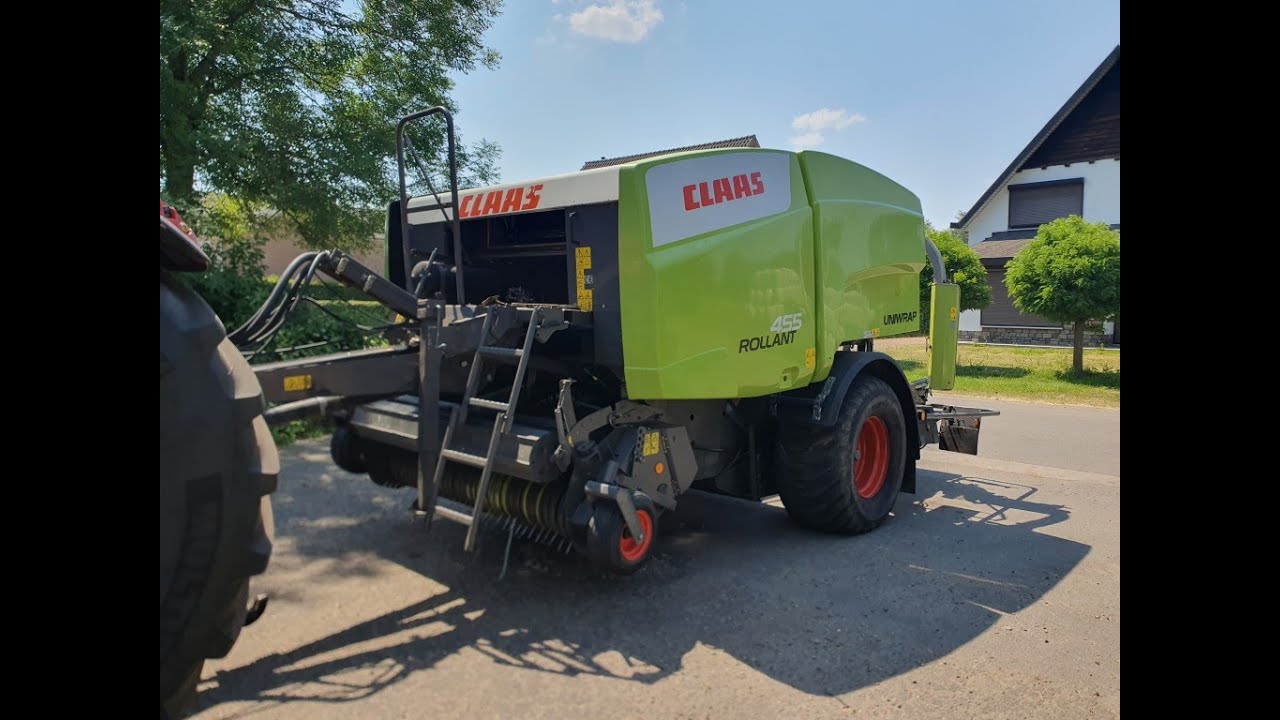 Claas Rollant 455 Uniwrap