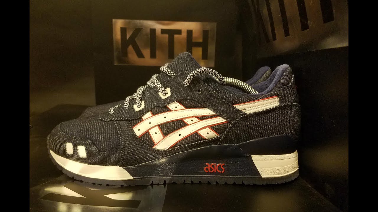 Ronnie Fieg x Asics Gel lyte III Selvage Denim