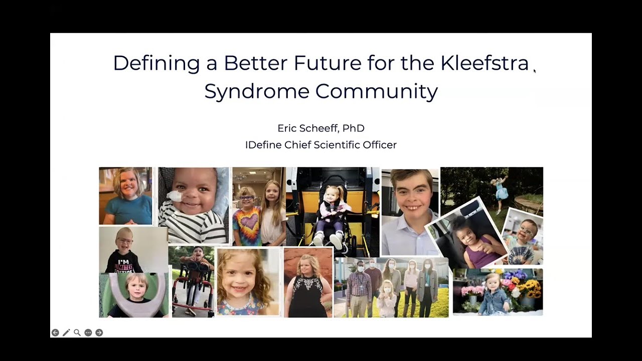 Defining A Better Future for the Kleefstra Syndrome Community