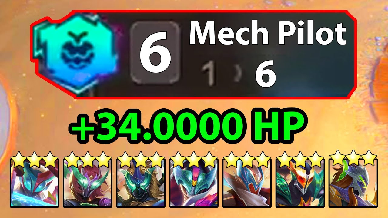 34.000 HP Galio - 6 Mech Pilot !???