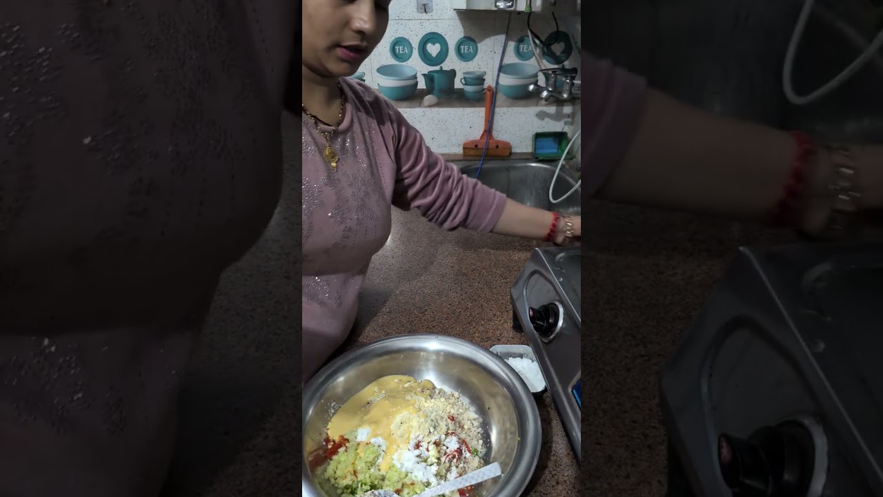 Aaj breakfast khaas h mater or gobhi s tasty nasta#cooking#food#lover# mere channel ko subscribe