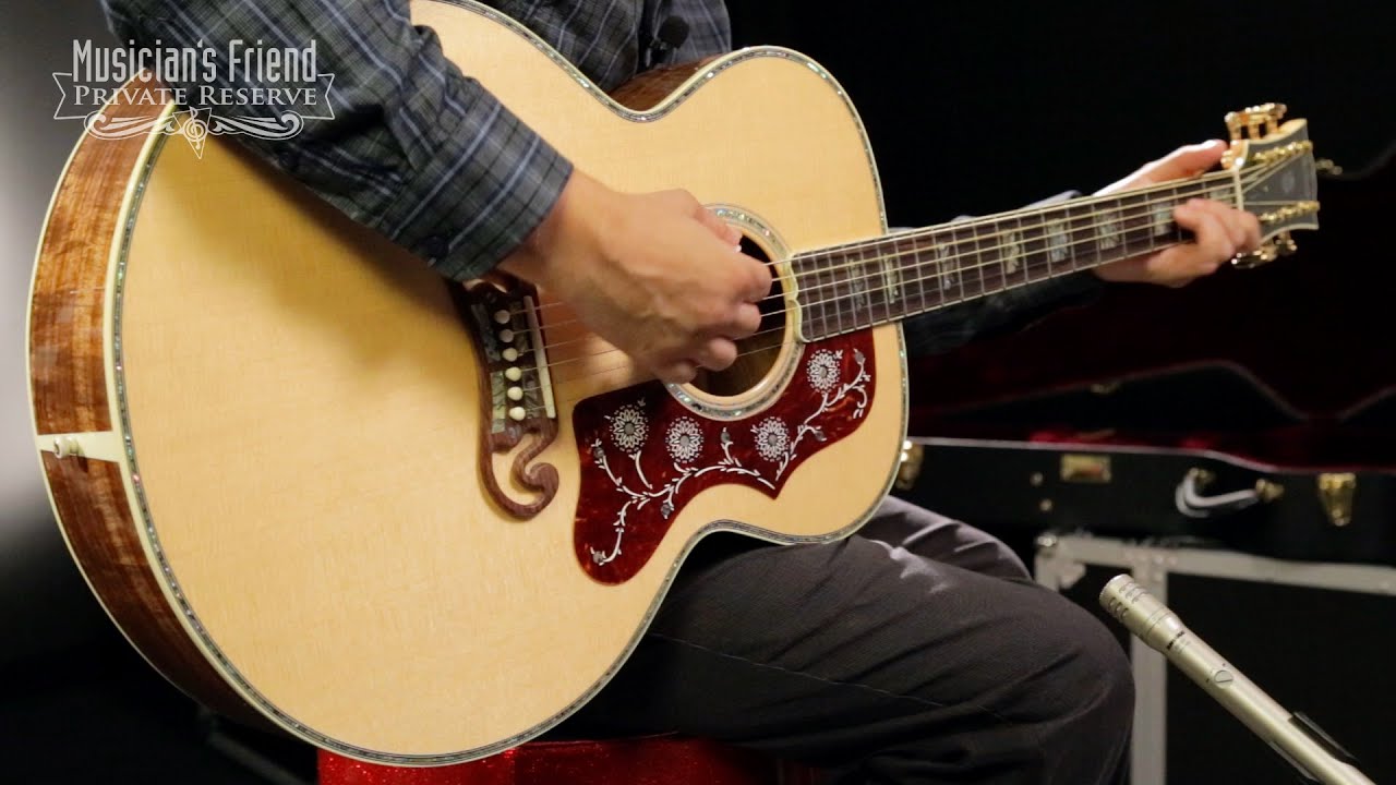 Gibson Limited Edition SJ-200 Koa Custom Acoustic Guitar