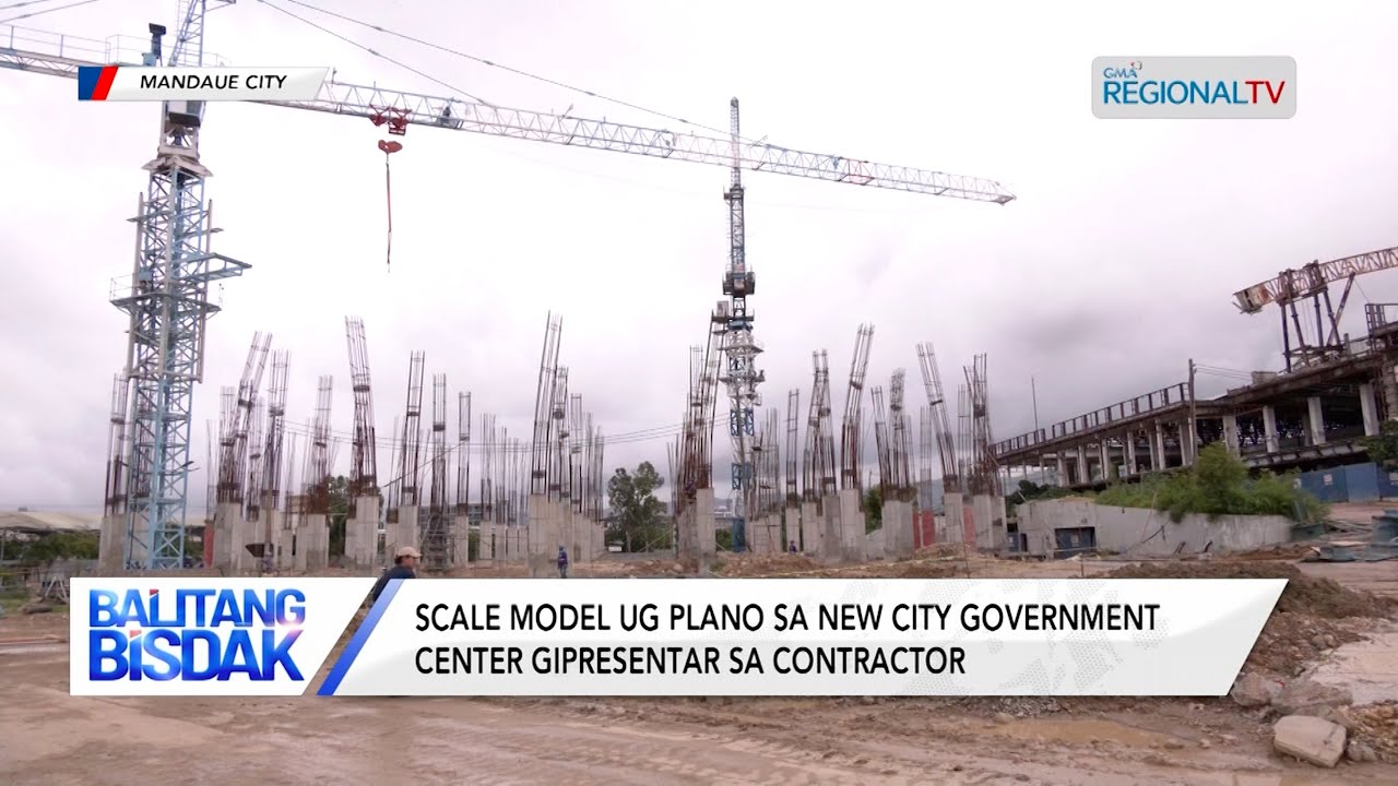Scale Model ug Plano sa New City Government Center, Gipresentar | Balitang Bisdak