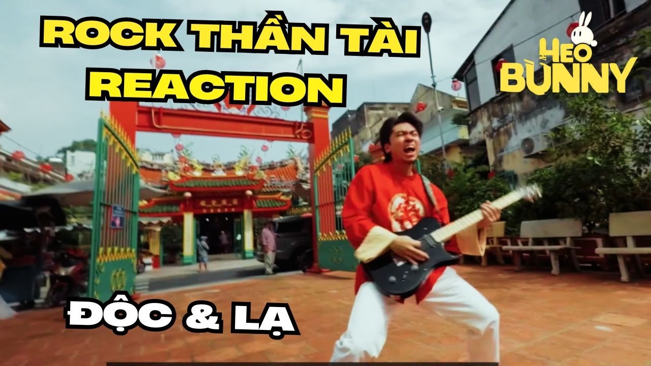 HEOBUNNY REACTION |  ROCK THẦN TÀI || JAIGON ORCHESTRA x NHƠN NGHĨA ĐƯỜNG - NHẠC TẾT VPOP HOT 2026