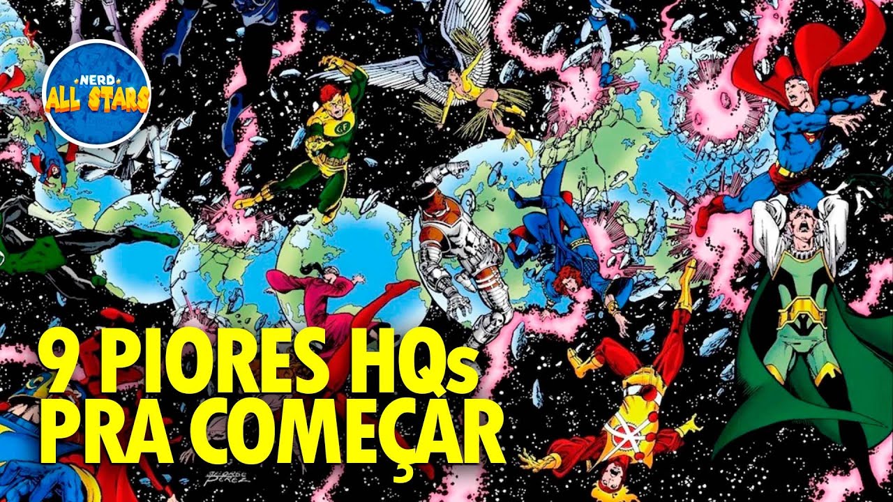 AS 9 PIORES HQs PRA COME&Ccedil;AR A LER QUADRINHOS