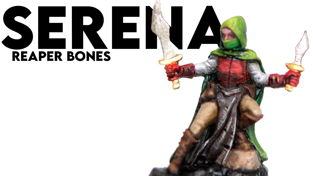 Serena Reaper Bones | Miniature painting for beginners